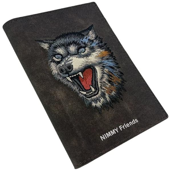 Nimmy Passhållare Plånbok Raptor Wolf - Brun