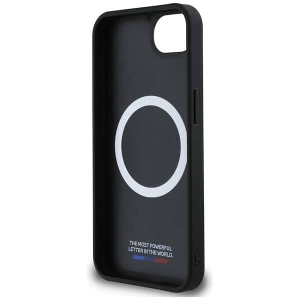 BMW telefontaske til iPhone 16e MagSafe overdimensionerede striber - sort