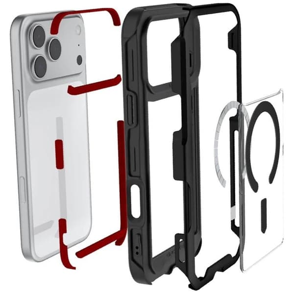 Ghostek Mobilskal till iPhone 17 Pro Max MagSafe Atomic Slim - Svart