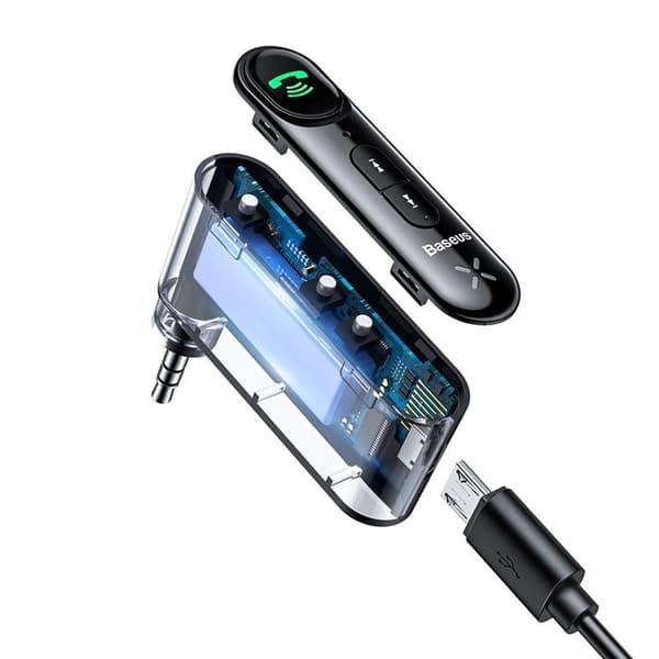 Baseus Bluetooth AUX Transmitter 145mAh - Svart
