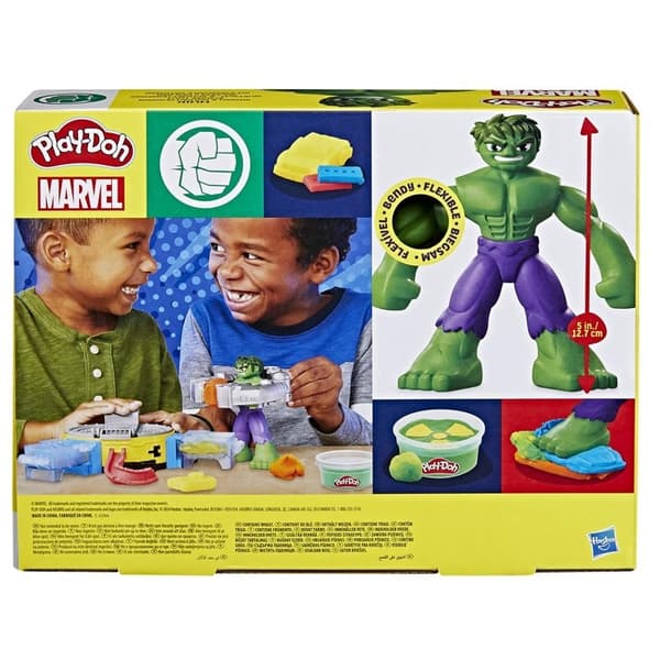 PLAY-DOH Marvel Hulk & Squish Playset