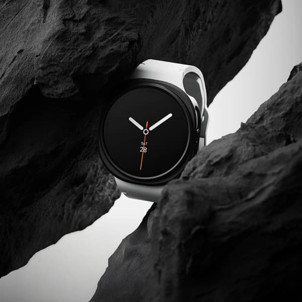 [2-Pakke] Ring Galaxy Watch 8 (44mm) Etui Slim - Sort/Klar