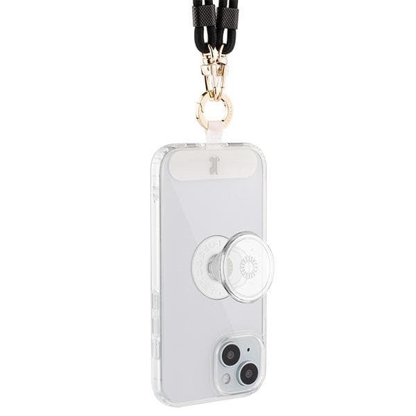 Just Elegance Mobilskal till iPhone 15 3in1 PopGrip - Transparent