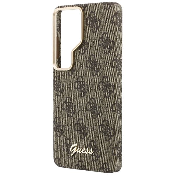 Guess Mobilskal För Galaxy S26 Ultra MagSafe 4G Script - Brun