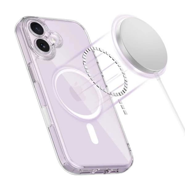 Tech-Protect Mobilskal till iPhone 17 Magsafe Peak - Clear