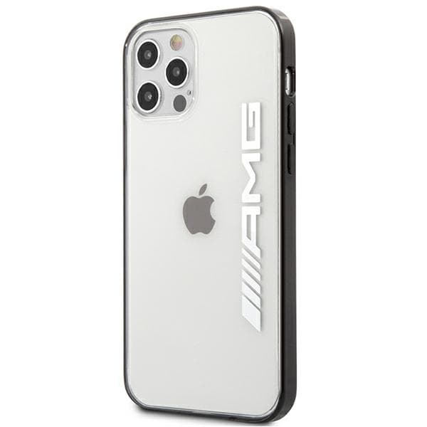 AMG-puhelinkotelo iPhone 12 Pro Max Metallic Painted - Läpinäkyvä