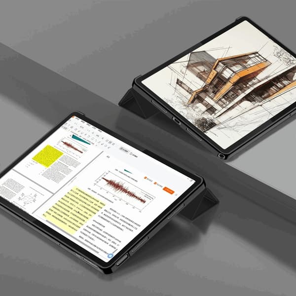 Tech-Protect Lenovo Tab K11 Plus Smart-suojakotelo - Musta