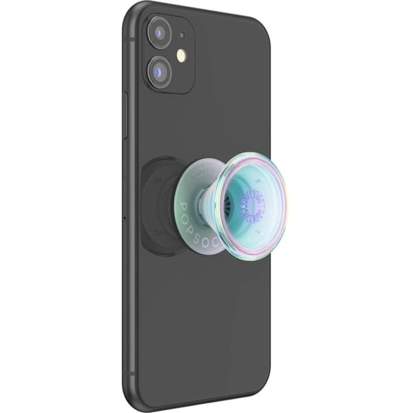 POPSOCKETS Mobiltelefonholder PopGrip Original Clear Iriscent