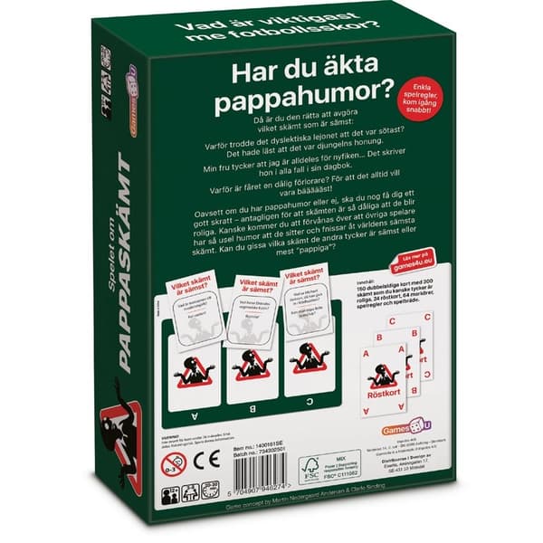 GAMES4U Brætspil Far Fight/Dad Jokes (DA)