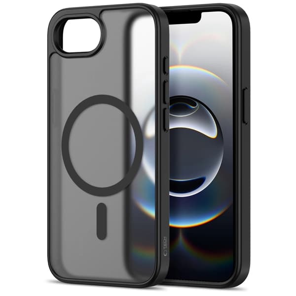 Tech-Protect Matkapuhelimen kuori iPhone 16e/17e Magsafe Basicmag - Mattamusta