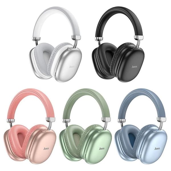 Hoco Over-Ear Hörlurar Trådlösa Bluetooth W35 Max - Rosa
