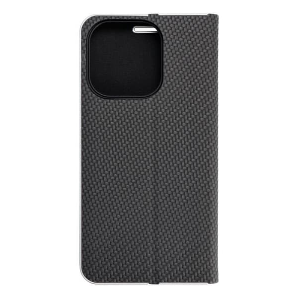 iPhone 16 Pro Max Lompakkokotelo Luna Carbon - Musta