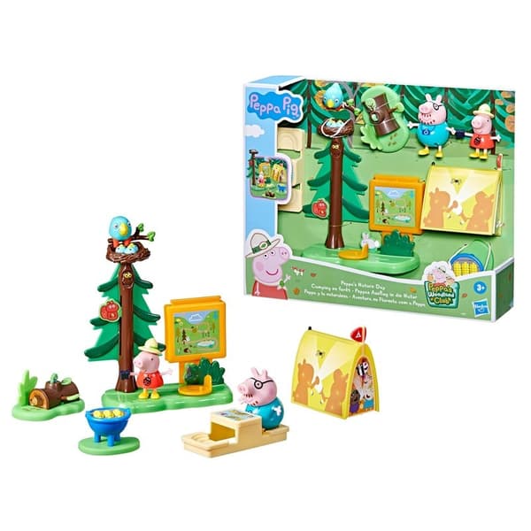PEPPA PIG Leikkisetti 3\" Playset Nature Day