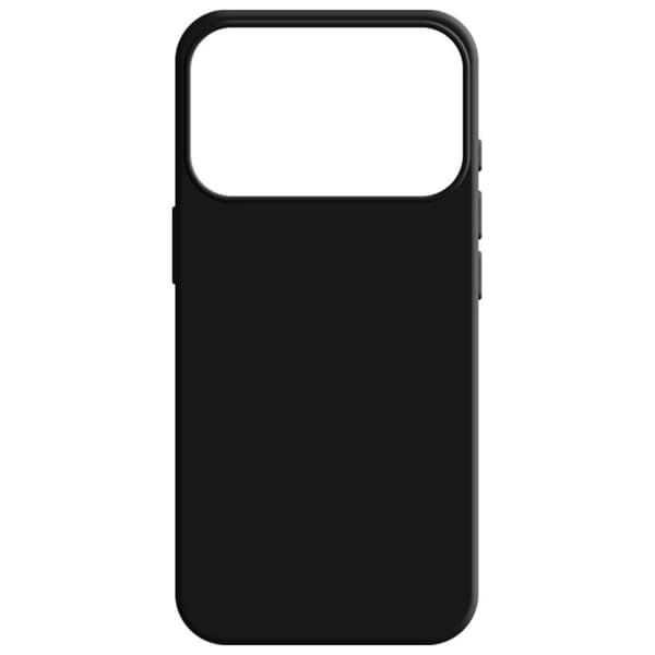 3MK Mobilcover til iPhone 17 Pro Silikone - Sort