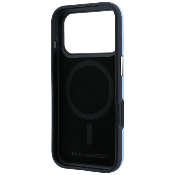Karl Lagerfeld Mobilcover Til iPhone 18 Pro/17 Pro Magsafe Saffiano Small Script
