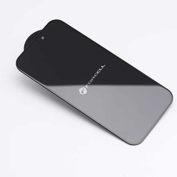 Forcell iPhone 16 Pro Karkaistu lasinen näytönsuoja Privacy - Musta