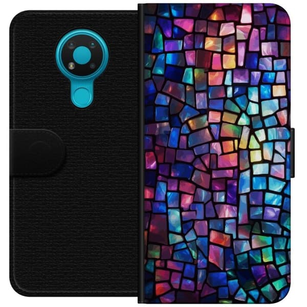 Plånboksfodral till Nokia 3.4 med Disco