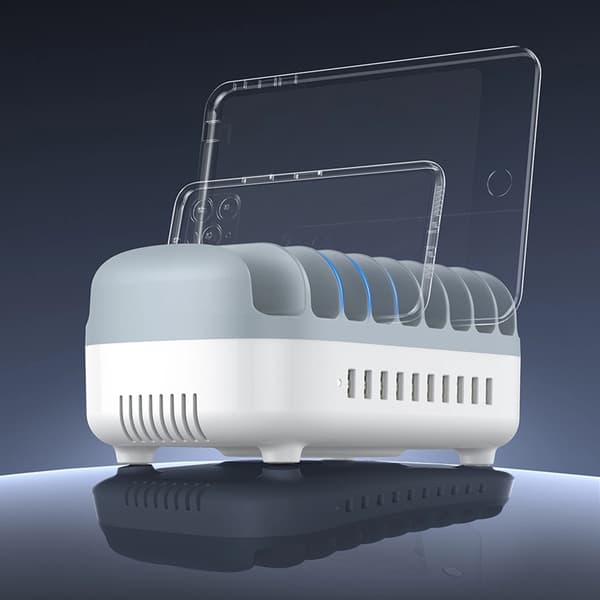Orico Smart Ladestation 10xUSB-A - Hvid
