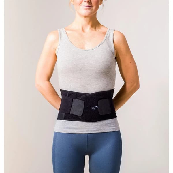 SWEDISH POSTURE Alaselän tuki Stabilize M Musta
