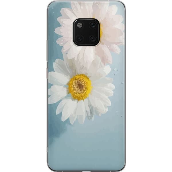 Mobiletui til Huawei Mate 20 Pro med sommerblomster