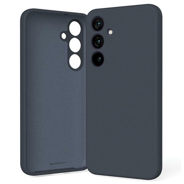 Mercury Telefontaske til Galaxy S24 Plus Silikone - Navy