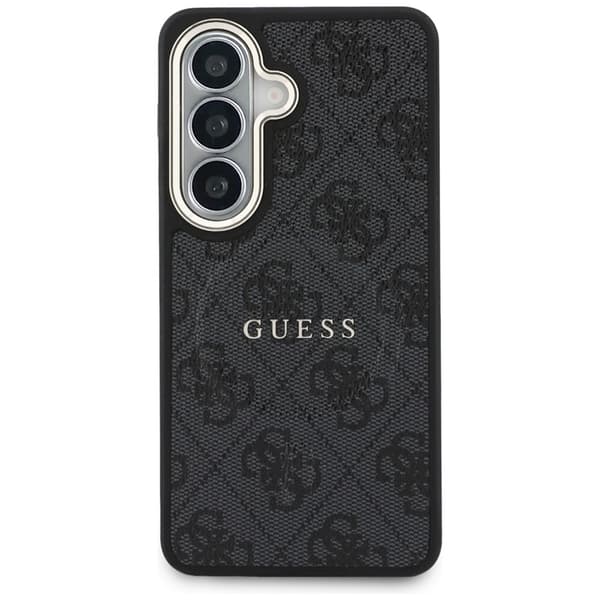 Guess Mobilcover Til Galaxy S26 Plus MagSafe 4G Embossed Ring - Sort