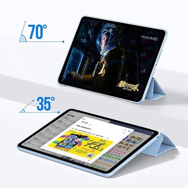 Tech-Protect iPad 10.9" (2022) Smart taske - Himmelblå