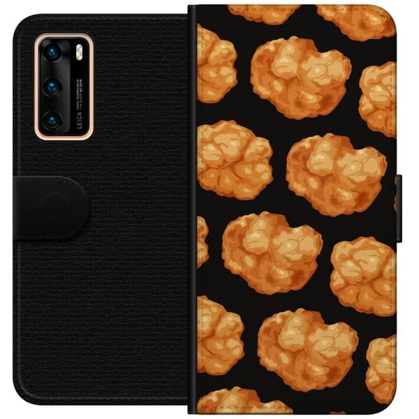 Plånboksfodral till Huawei P40 med Nuggets