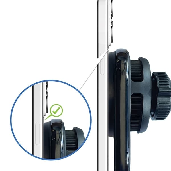 Araree MagSafe Bilholder med Trådløs Oplader Renergy - Sort