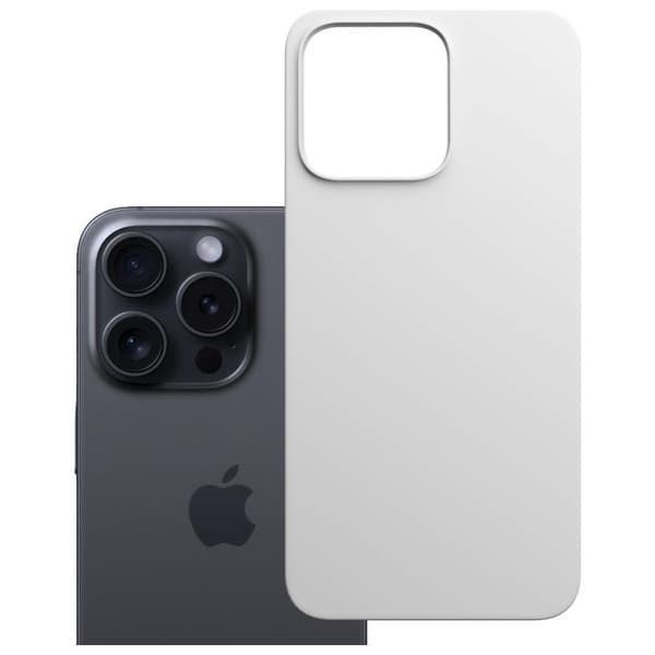 3MK Mobilskal till iPhone 13 Pro MagSafe Hardy Silikon - Silver