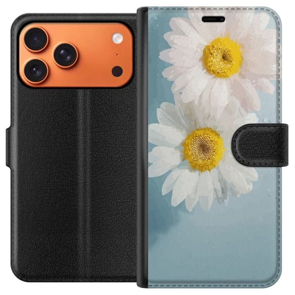 Plånboksfodral till Apple Apple iPhone 17 Pro Max med Sommarblommor