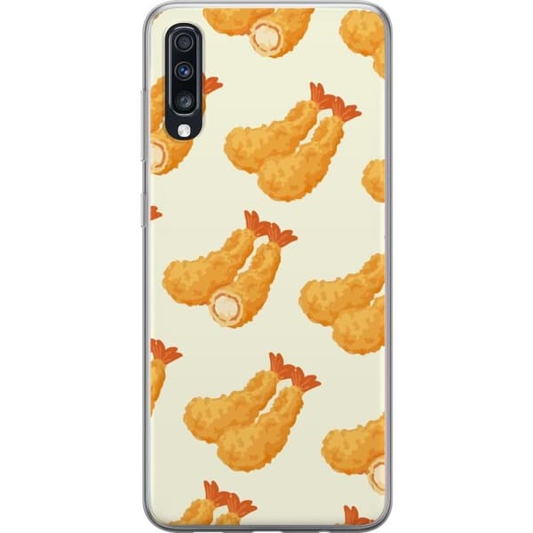 Telefontaske til Samsung Galaxy A70 med rejer