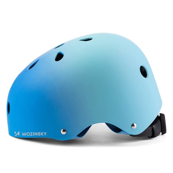 Wozinsky Lätt BMX / Sparkcykelhjälm M - Blå Gradient