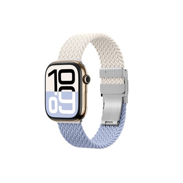 [2-Pack]AmazingThing Apple Watch 42mm ranneke Blend - Sininen