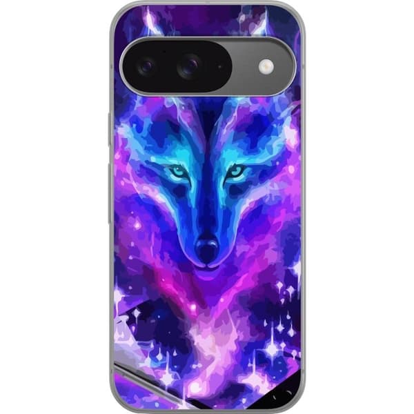 Mobilskal till Google Pixel 9 Pro med Neon Varg