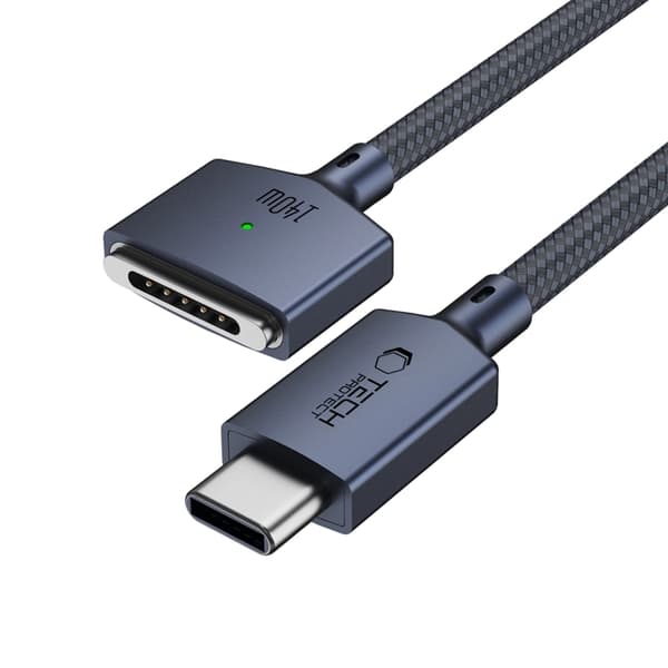 Tech-Protect Macbook-kaapeli USB-C Magsafe 3 140w 2m Ultraboost - Sininen