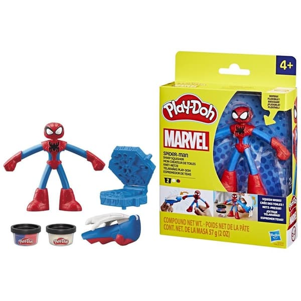 PLAY-DOH Marvel Spider-Man & Compound Thwip Squisher