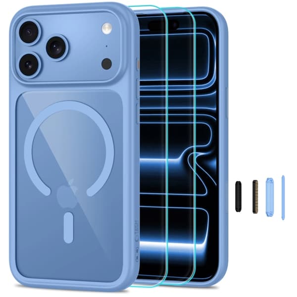 Tech-Protect Mobilskal För iPhone 18 Pro Magsafe med Skärmskydd Magone