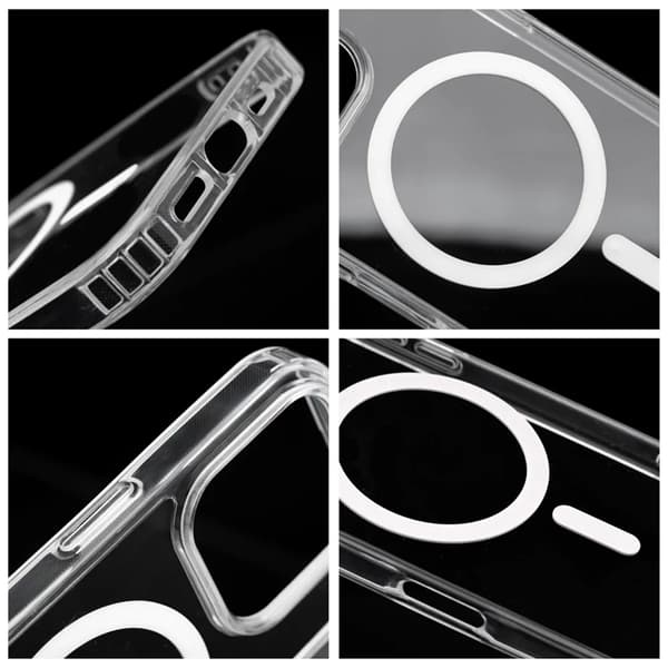 Telefontaske til iPhone 13 Mini MagSafe Drop Glue - Hvid