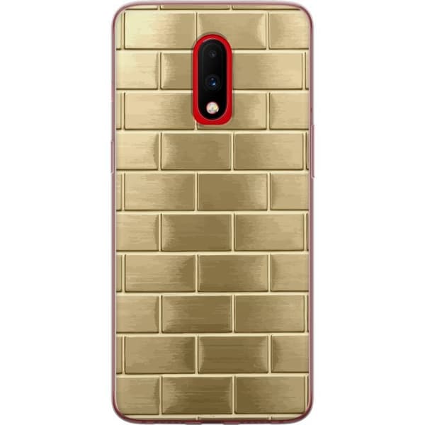 Mobilskal till OnePlus 7 med Gyllene Murstenar