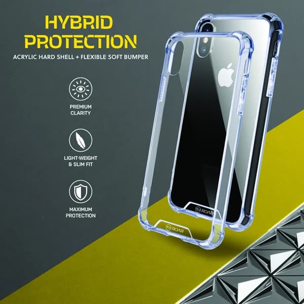 Roar Mobilskal till Galaxy S25 Edge Armor Jelly - Transparent
