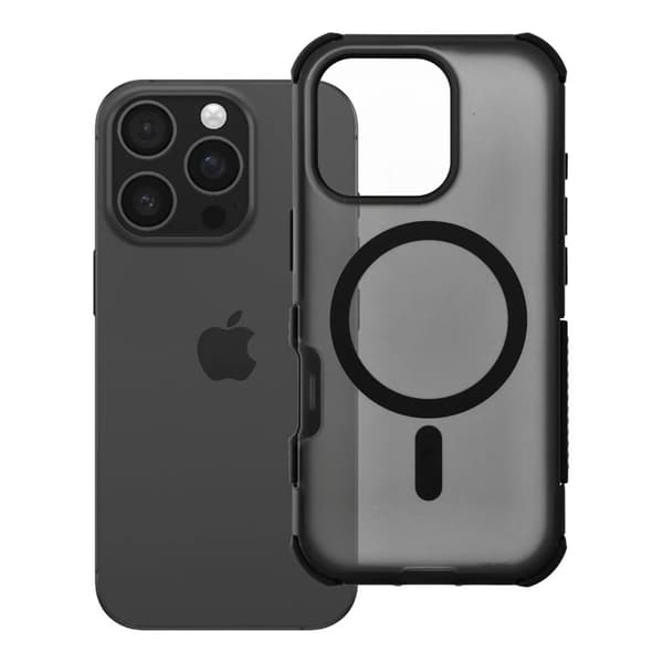 Forcell Mobilcover Magsafe Til iPhone 16 Pro BumperX - Sort