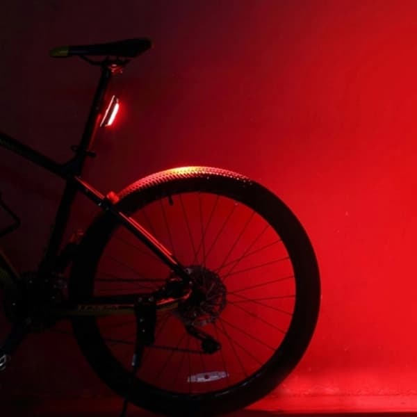 Rockbros Bagcykel Lygte - Sort