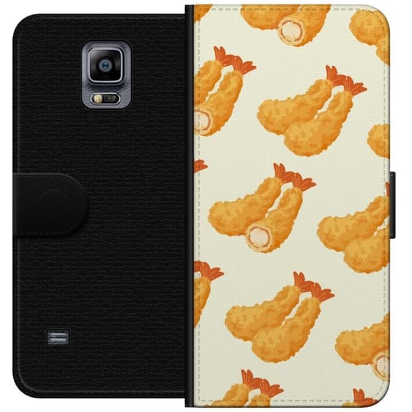 Plånboksfodral till Samsung Galaxy Note 4 med Räkor