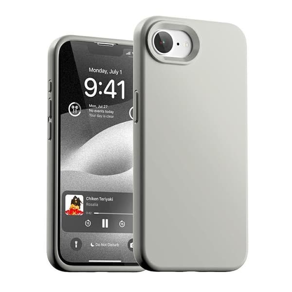 Mercury Mobilskal till iPhone 16e Silikon - Sten