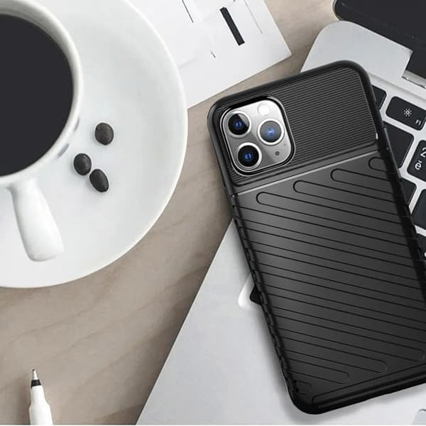 Telefontaske til iPhone 17 Thunder Armored - Sort
