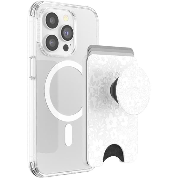 POPSOCKETS Lompakko Popwallet Magsafe Blanc Fresh