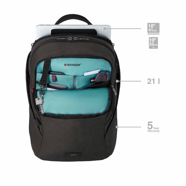 Wenger MX Light 16" Datorryggsäck Grå