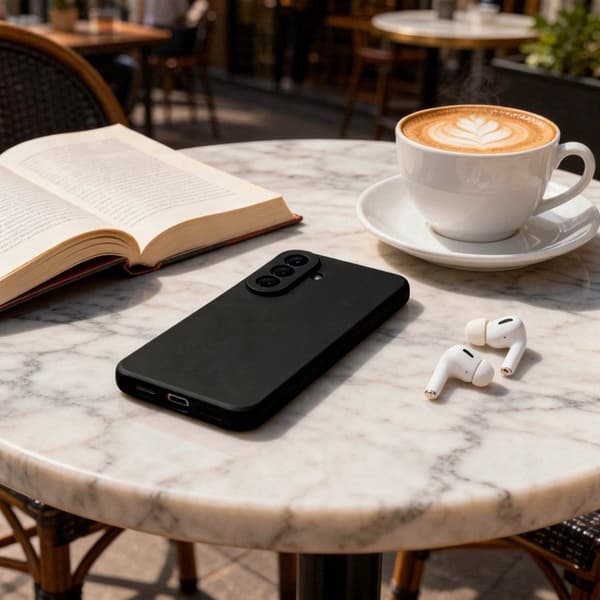 Tech-Protect Mobilcover Til Galaxy A57 5G Icon - Sort