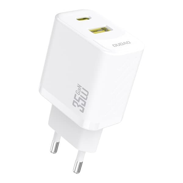 Dudao Hurtigoplader USB-A/USB-C 35W med USB-C Kabel